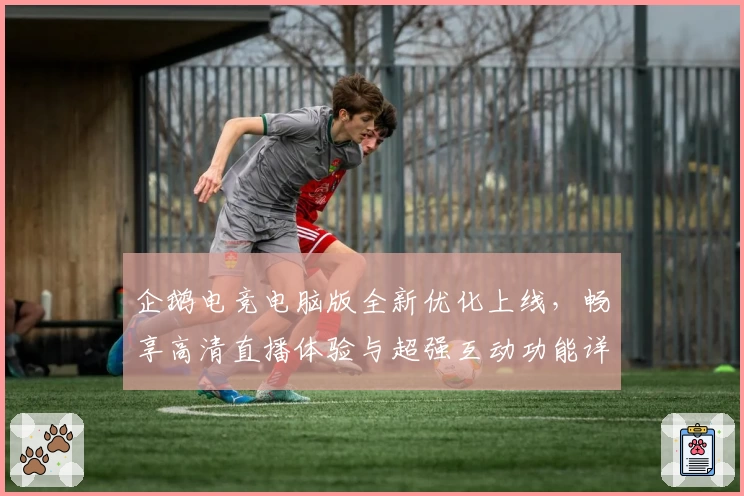 企鹅电竞电脑版全新优化上线，畅享高清直播体验与超强互动功能详解