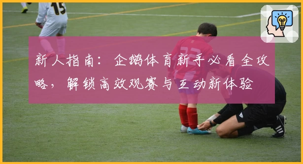 新人指南：企鹅体育新手必看全攻略，解锁高效观赛与互动新体验